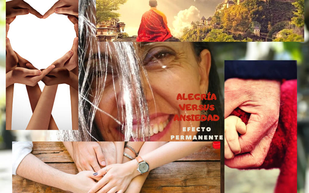 Foto curso: alegría VS ansiedad. Efecto permanente